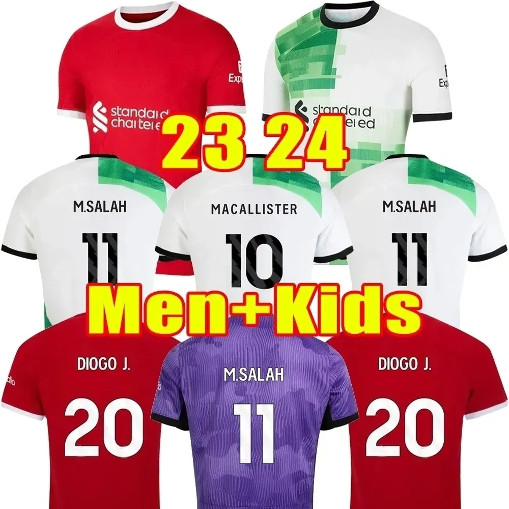 2024 Mohamed Salah Darwin Nunez Virgil Van Dijk LP Soccer Jersey 2025