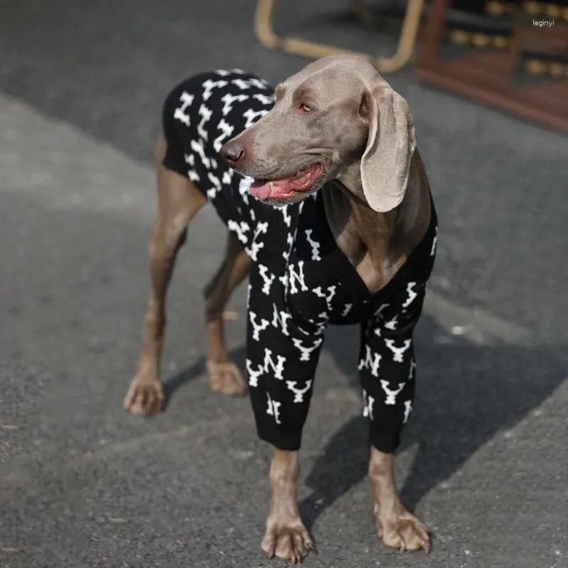 犬のアパレル秋と冬のペットセーター中程度の大型衣類weimar dobermanマリノア服犬accesorios ropa para perro