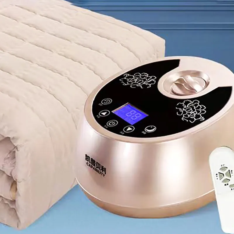 Heated Water Filled Mattress Pad Double Sized Electric Blanket Waterproof Auto Shutoff Overheating Protection 2024