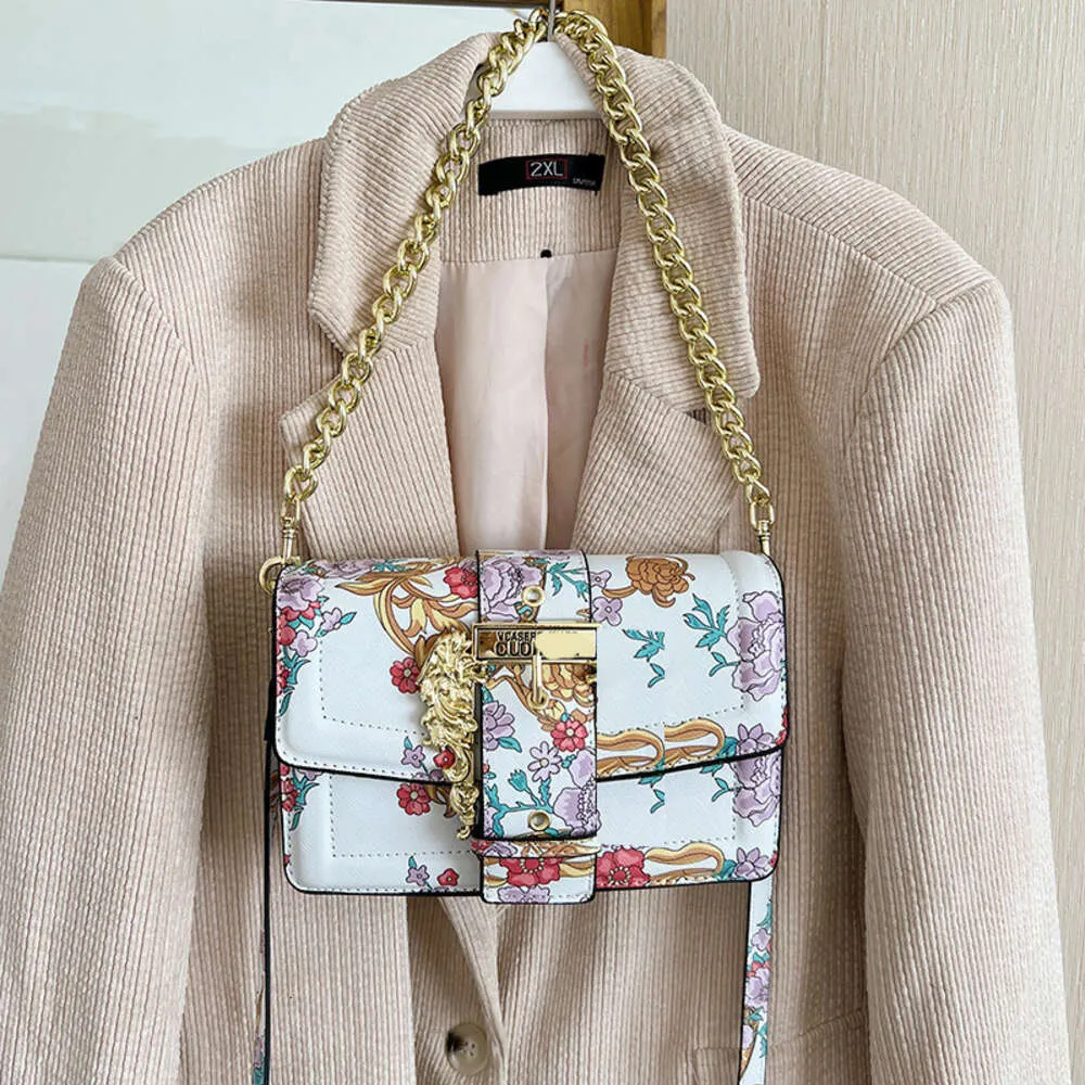 여자 핸드백 겨울 패션 고급 인쇄 체인 다목적이고 절묘한 1 개의 숄더백 크로스 바디 백