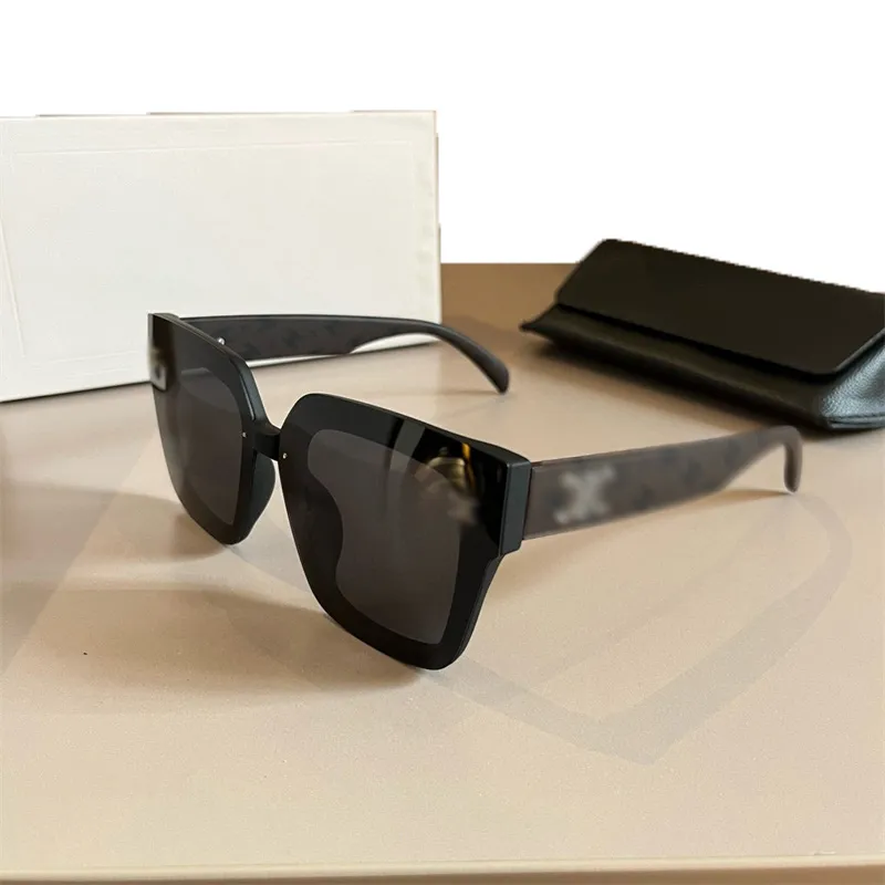 Designer-Damen-Sonnenbrille mit großem quadratischem Rahmen und UV-Schutz, Cel0324. Modische Herren-Sonnenbrille zum Fahren mit Anti-Glare-Beschichtung