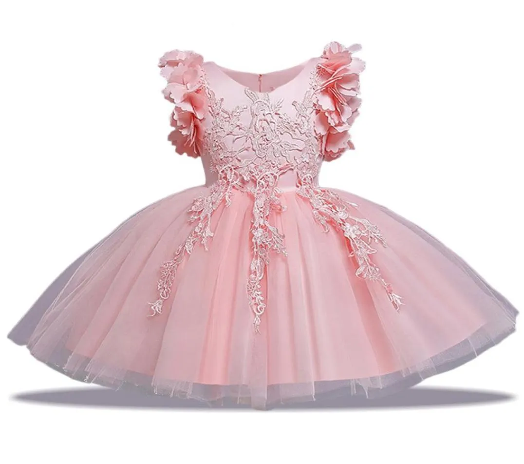 여자 아기 옷 2nd 생일 드레스 의상 2 년의 옷 세례 드레스 유아 소녀 5096032