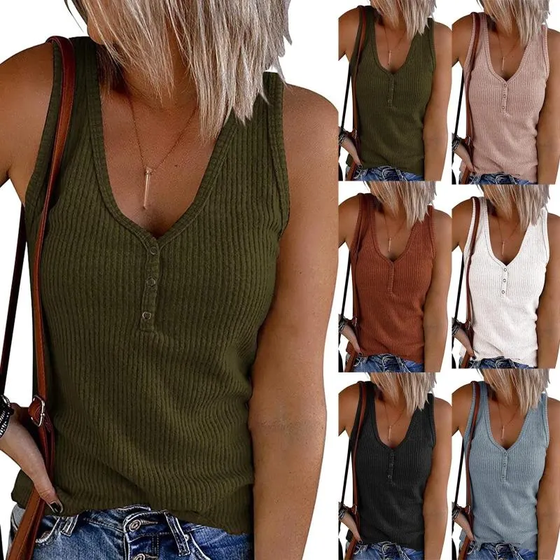 Thirts Thirts v-nock Undershirt بلا أكمام قميص قميص قميص Top Women Fashion Blouse لـ Y2K