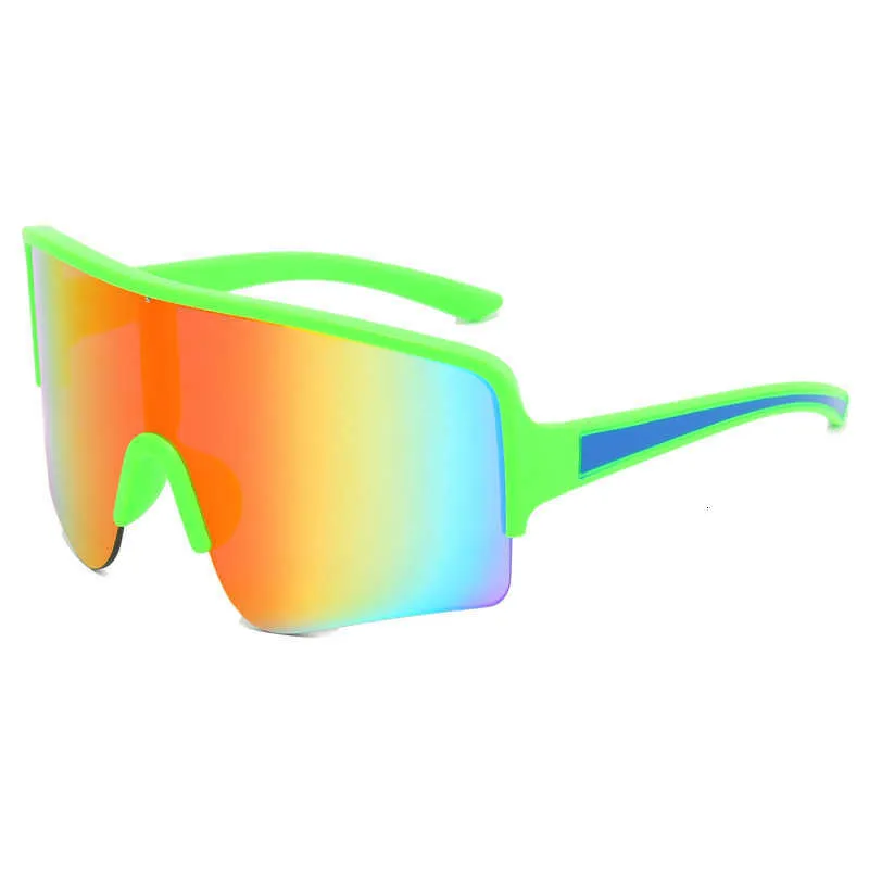 Lunettes de soleil de vélo en plein air lunettes de sport colorées pour jeunes protection solaire pour enfants cyclisme