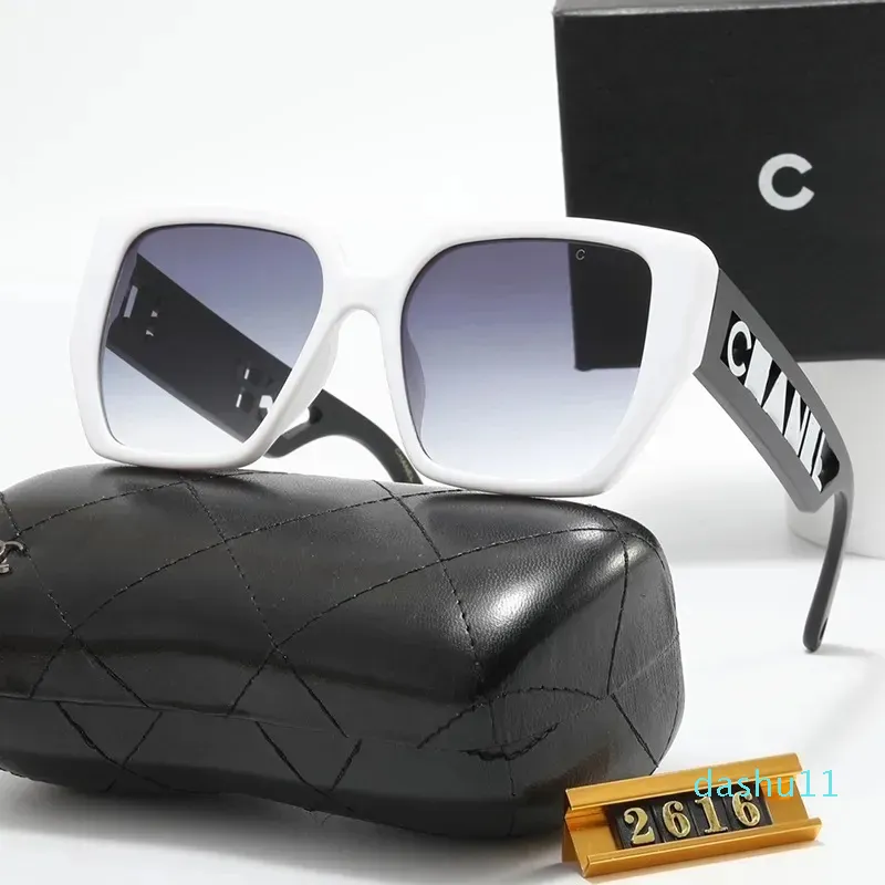 Óculos de sol de luxo designer óculos de sol para mulheres óculos proteção UV moda óculos de sol carta Casual