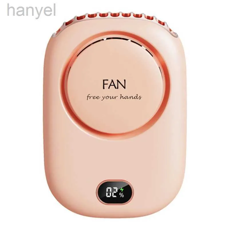 Electric Fans Fan Mini USB Cooler Rechargeble Ventilador Travel Handhållen bärbar tyst Small Electric Cooling Fans Pink 240316