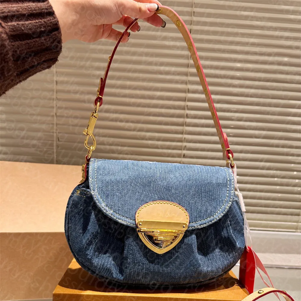 10Aファッションプロセスデザイナー女性ハンドバッグDHGATE THE TOTE BAG MINI LUXURY DESIGNER BAG HANTBAG高品質のウォレットデザイナーレディースサドルバッグデニムバッグサマーバッグ