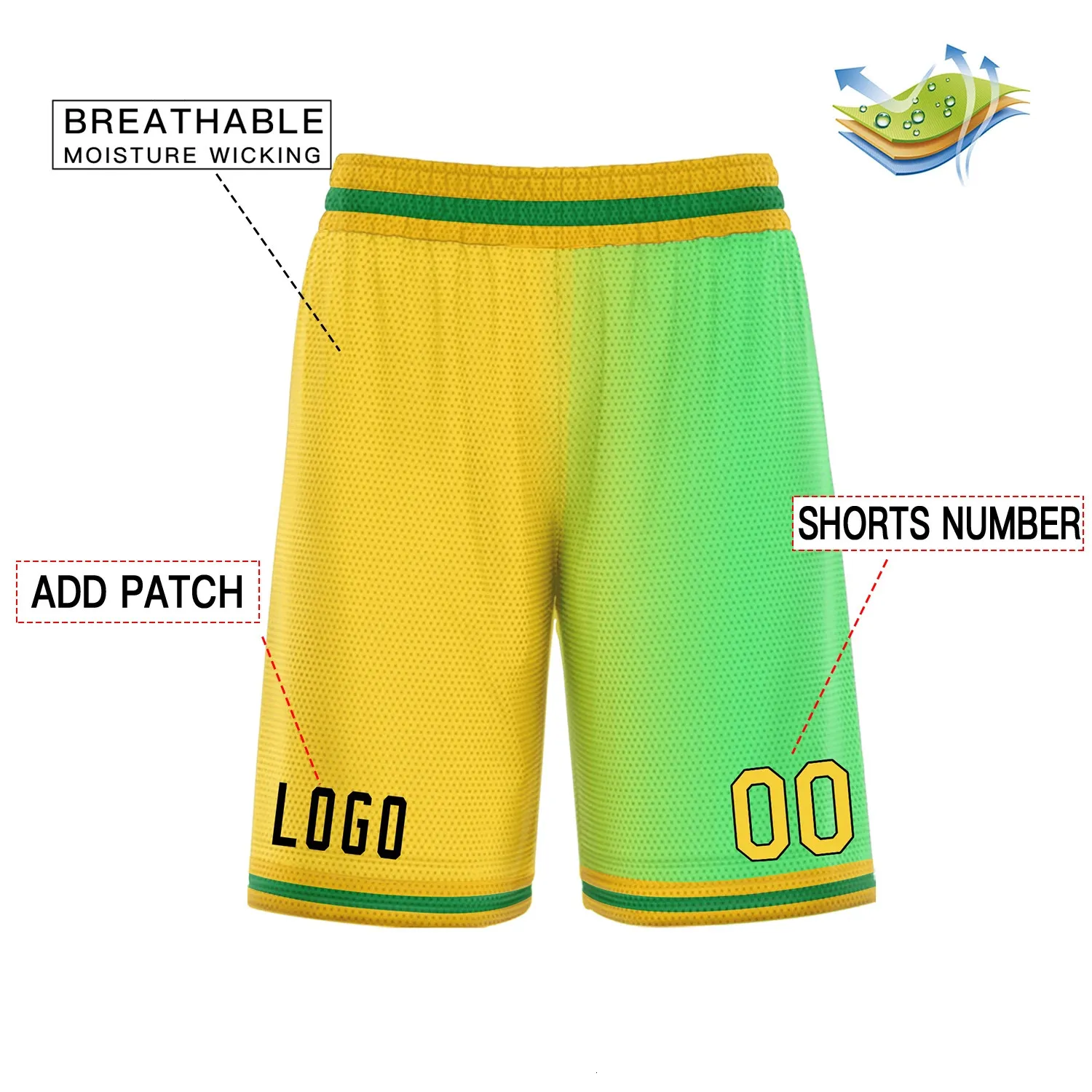 Men Sportswear Customize College Basketball Training Shorts Uniforms Mesh Youth Adults Basketball Short Print Yellow 240306 From 39 37 DHgate