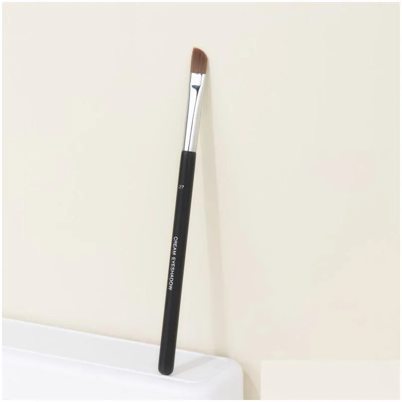 Makeup Brushes Cc Makeup Brushes Petit Pinceau Retractable Kabuki Les Pinceaux De Powder 1 B 4 Cream Eye Shadow 27 Dual-Tip Eyeshadow Dh1Za