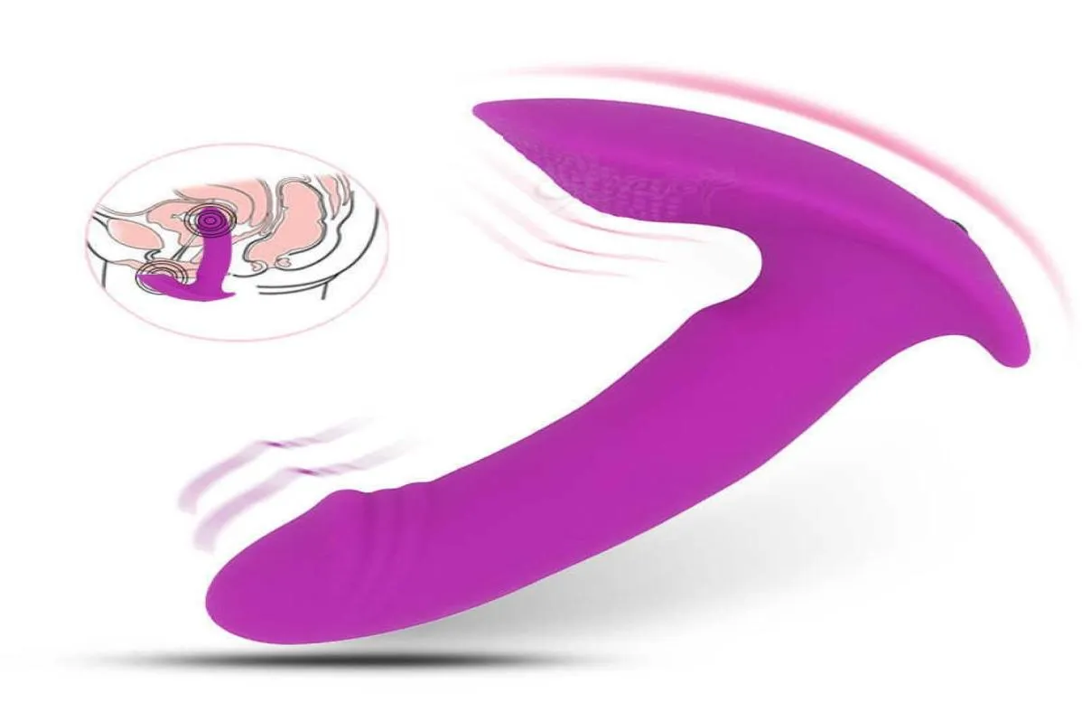 Super potente mutandine vibranti indossabile farfalla vibratore punto G vibratore stimolatore del clitoride giocattoli adulti del sesso per le donne 211025768