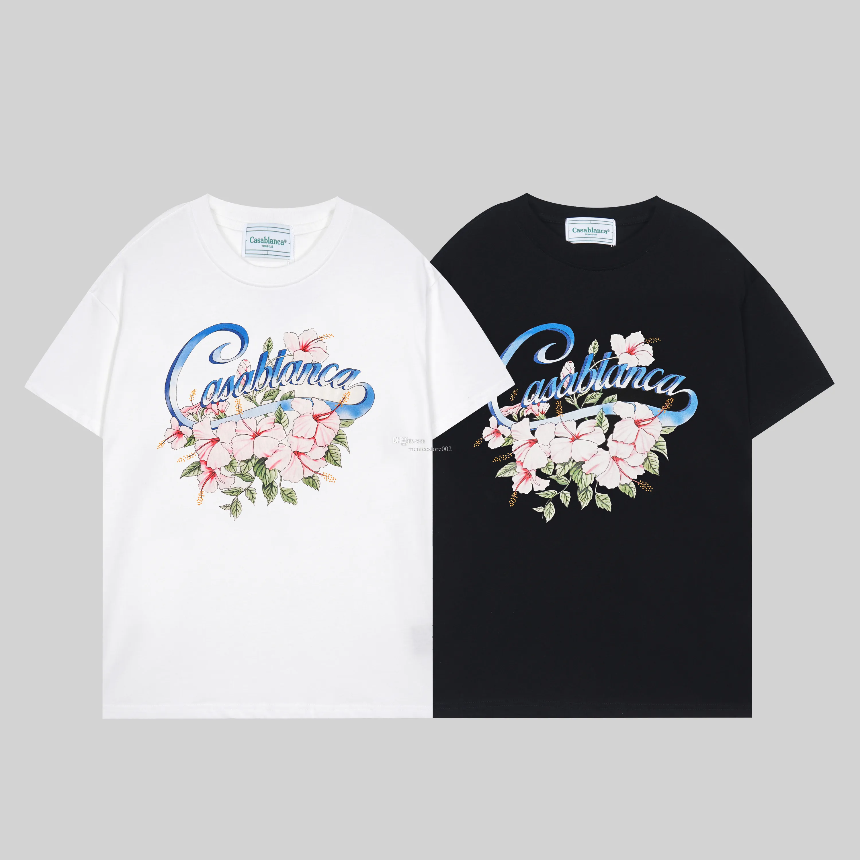 デザイナーTシャツの男性Casa Blanca Luxury Shirts Mens Tshirts Designer Women Tee Shirt Luxee -Casablanc Sh​​at