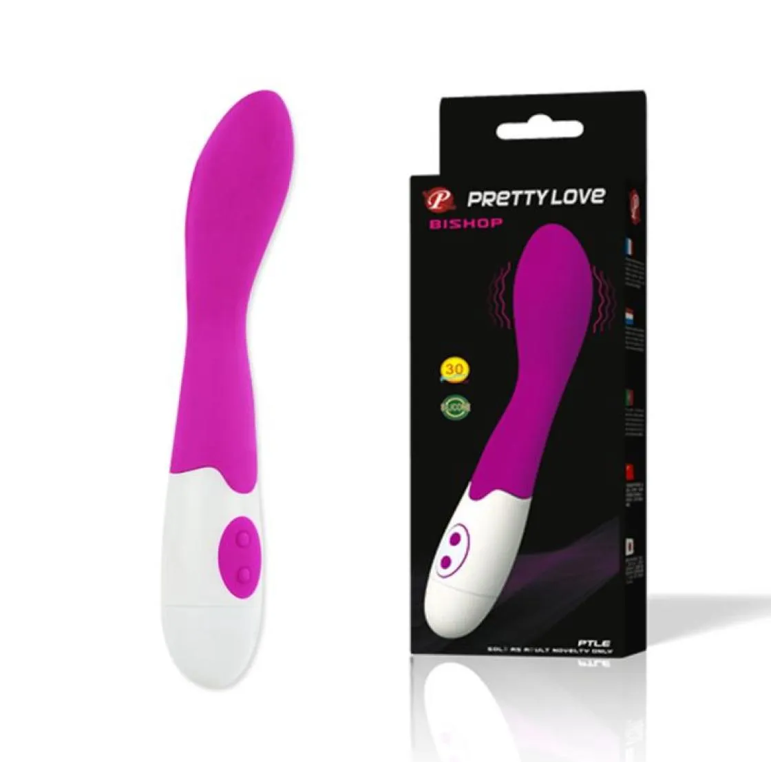 Pretty Love Juguetes sexuales para mujeres Gspot Vibes Vibrador Masajeador corporal Silicona 30 Vibradores de bala de velocidad Juego para adultos Productos sexuales q176336926