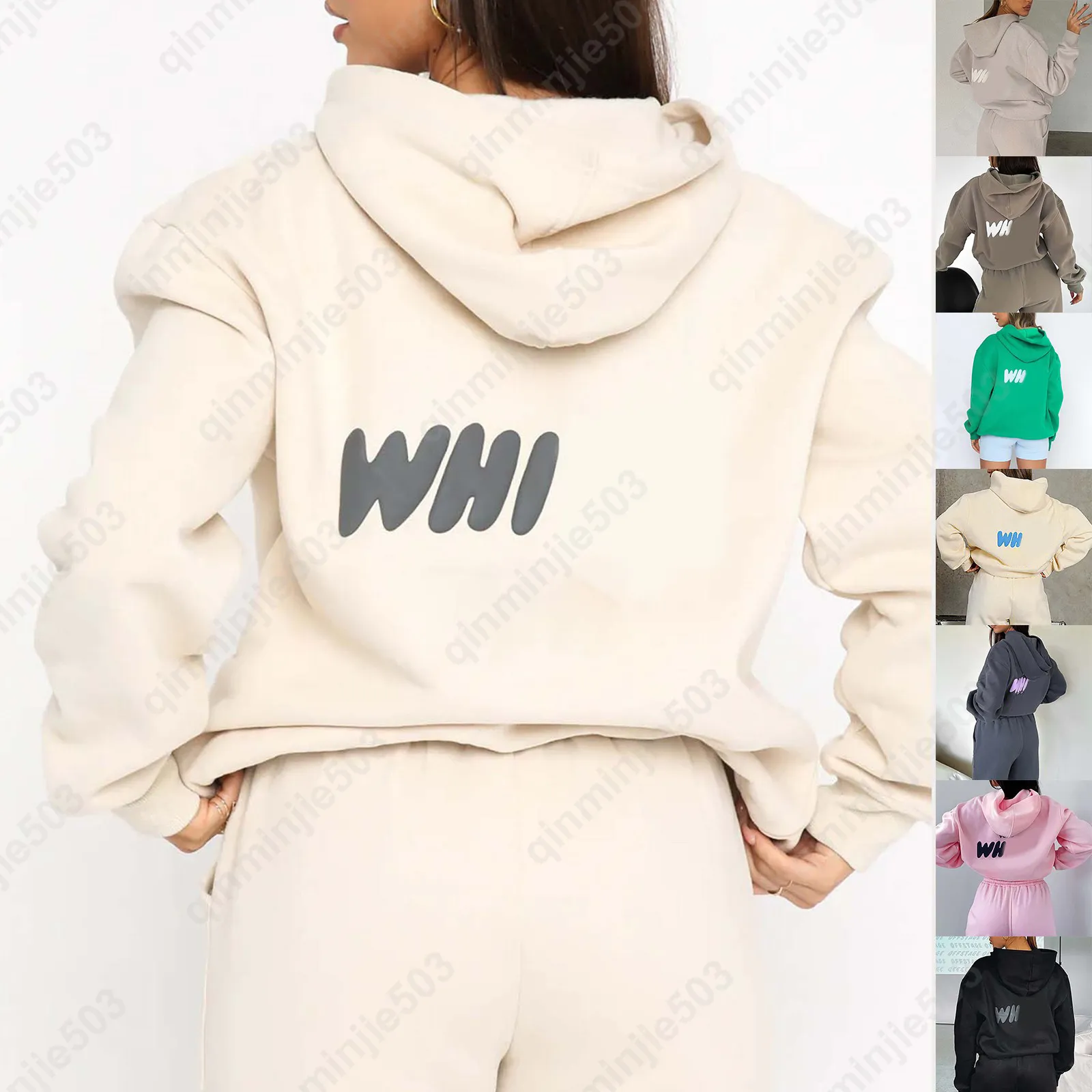 Designer Tracksuit Kobiety Zestawy bluzy z kapturem Ubranie z długim rękawem