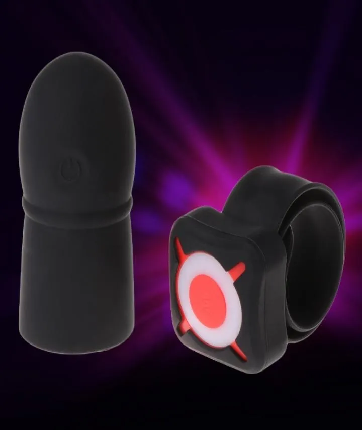 Remote 7 Mode Silicone Penis Head Teaser Dildo Vibrator Massager Male Sex Toy drop S181019056560953