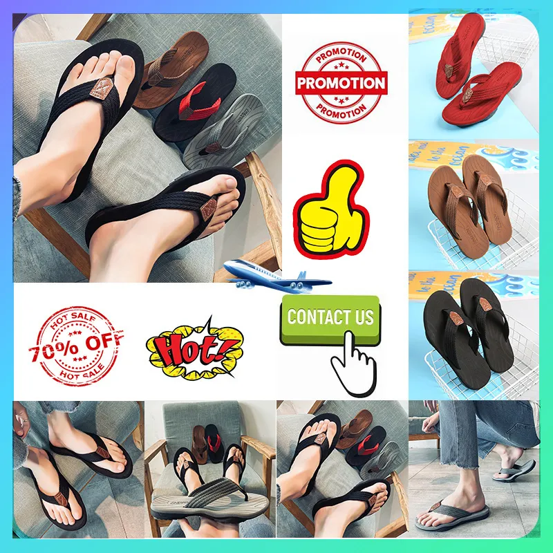 Designer-Caual-Plattform-Slides-Hausschuhe für Männer und Frauen, rutschfest, verschleißfest, Gewicht, atmungsaktiv, Super-DSoft-Sohlen, Flip-Flop, flache Strandsandalen, Seite GAI