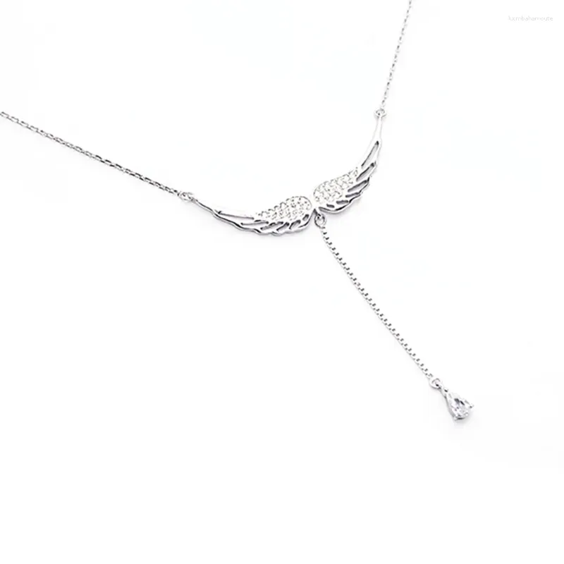 Pendant Necklaces Sterling Sier Zircon Jewelry