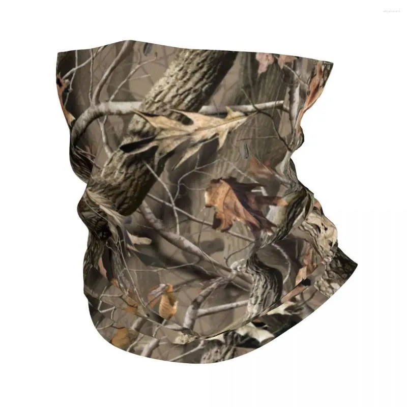 Bandanas à motif de Camouflage d'arbre véritable, cache-cou pour hommes et femmes, écharpe de Ski de randonnée d'hiver, guêtre, couverture faciale