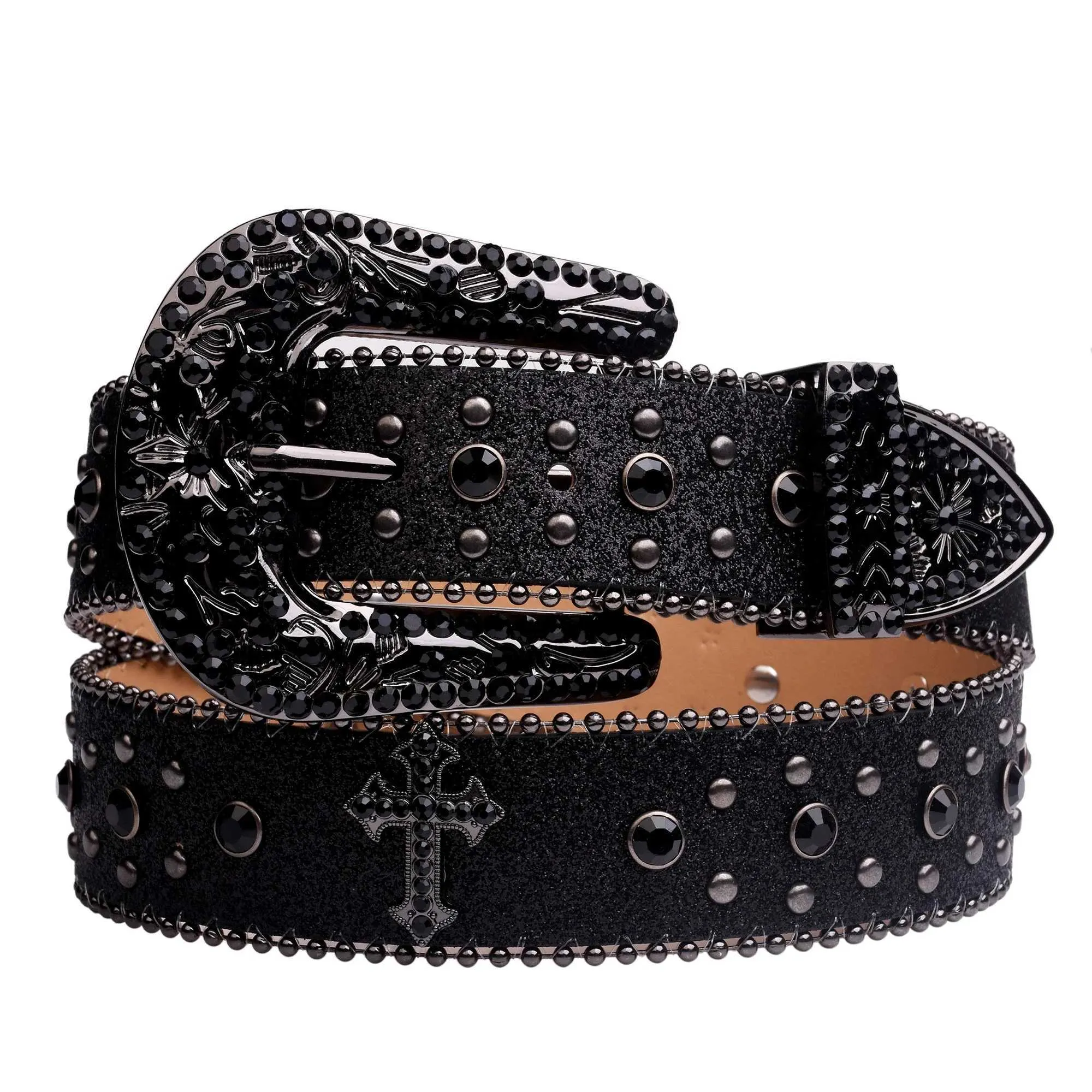 MINE DENIM Leather Western Belt （BLK） MINE DENIM Leather Western Belt （BLK） Amazon.com: Western