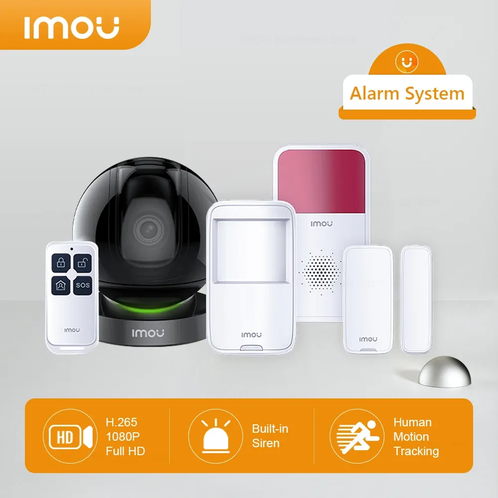 Kits Imou Ranger IQ Video Alarm System Kit AI Gateway Camera With