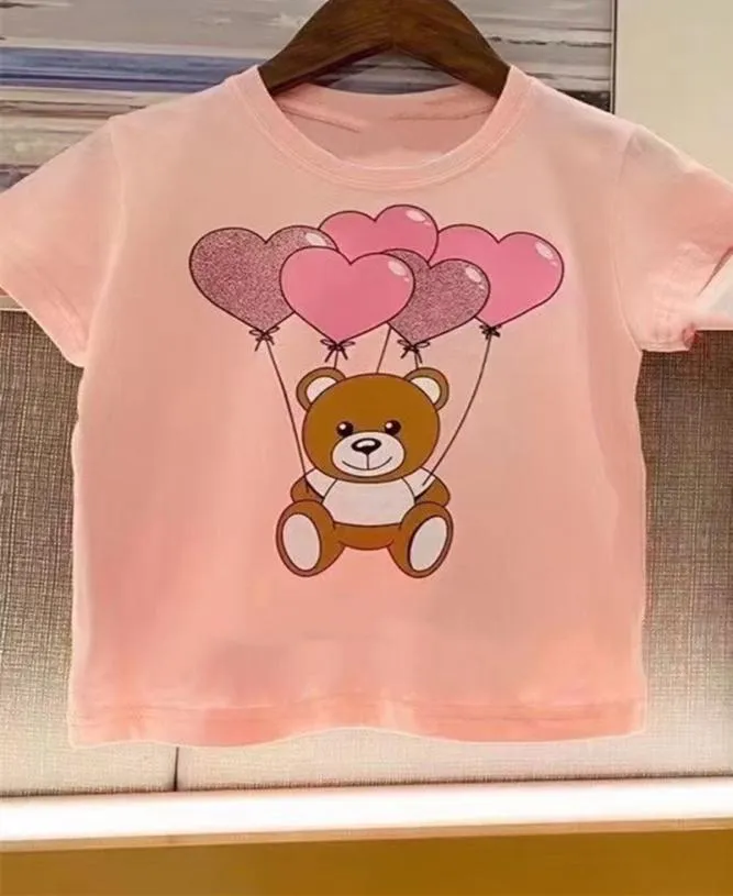 2021 Estate di alta qualità Abbigliamento per bambini Ragazzi ragazze T-shirt in cotone a maniche corte Maglietta per bambini Ragazzo Casual Cute baby Tshirt8985511