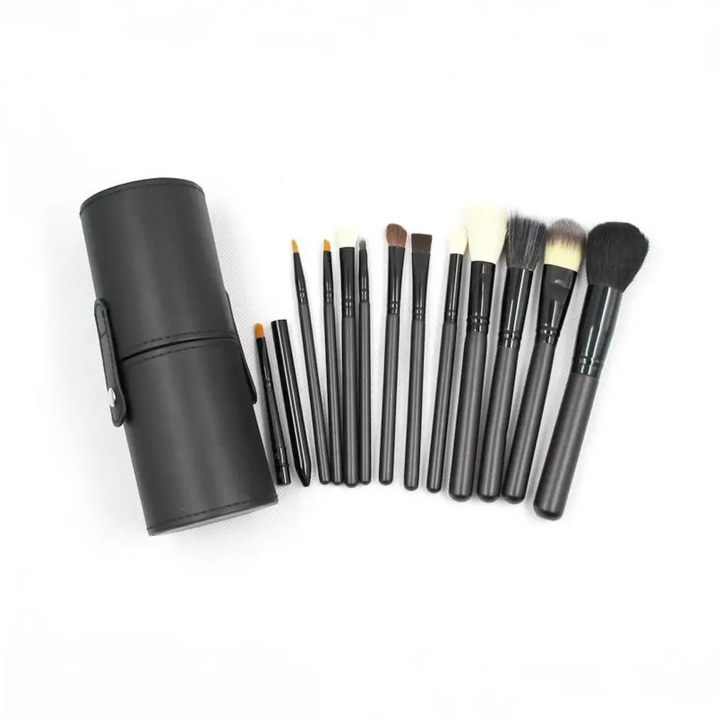 Makeup Brushes Designer 12 PCS Brush Set Professional Travel Woman Make Up Tools Drop Delivery Health Beauty Accessories DHSLH