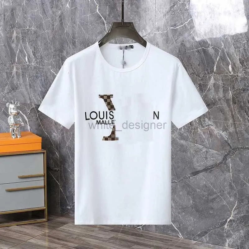 Ny modemän Polo-skjorta Kort ärm Designer Men's Boss Shirt Luxury Lapel Boss Letter Högkvalitativ topp Casual Business Slim Fiting T-shirt Tops K9S01