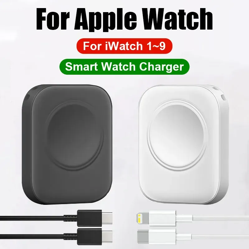 بالنسبة لشحنات Apple Watch Actable Smart -Watch Cable لـ Apple Watch SE Ultra لـ IWatch Series 9 8 7 6 5 4 3 2 1 شاحن