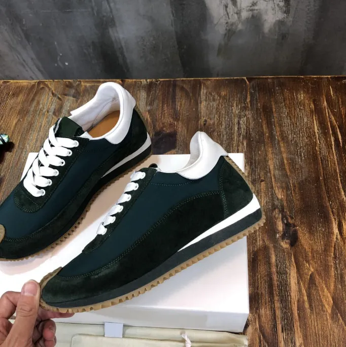 24s Summer Walk Buty Flow Runner Sneakers Designer Men Damskie buty damskie nylonowe zamszowe trampki miękki górny dhgate sport ruring