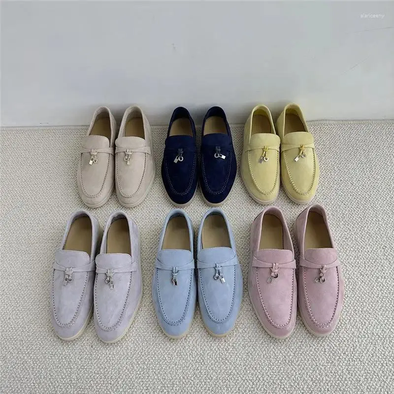 Casual skor retro loafers kvinnor mjuk äkta läder bekväm rund tå lägenheter slip-ons all-matchfemale mocasines 2024