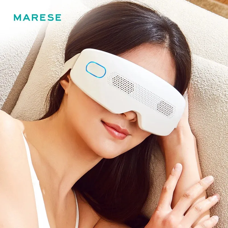 MARESE E22電気アイマッサージャー鍼cupポイント振動マッサージケアBluetooth音楽は疲労を軽減します240309