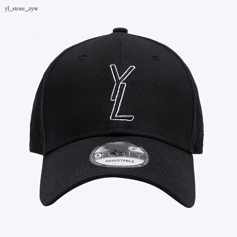 Ysl Cap Sombrero de diseñador Gorra de casqueta de lujo Color sólido LY Diseño de letras Sombrero Sombrero de moda Temperamento Estilo de partido Gorras de béisbol Hombres Mujeres Gorra de béisbol