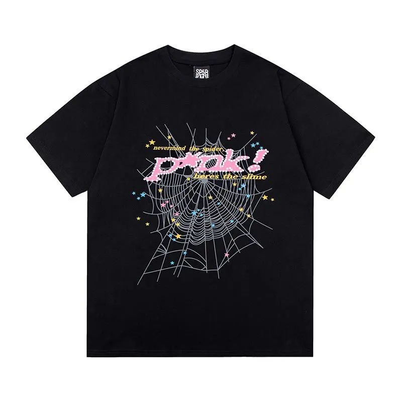 sp5der スパイダー　Tシャツ ブラック BLACK WARPED SP5DER TEE | SP5DER | KING SPIDER
