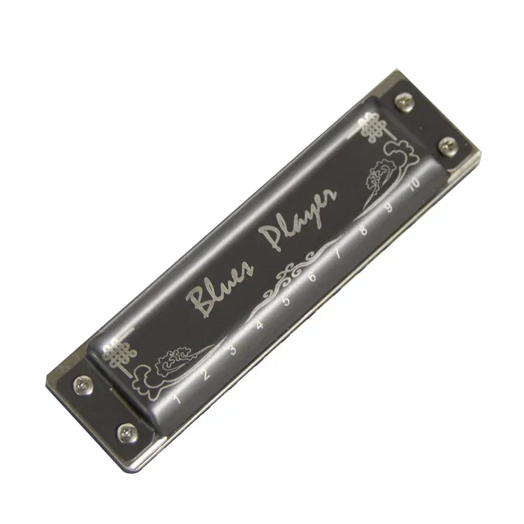 Instrumenten EASTTOP nieuwe blues mondharmonica PR020AL sleutel van C twee schroeven één kant groot open aan de achterkant nieuwe diatonische