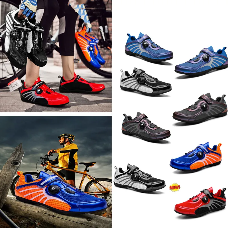 Designer Fahrradschuhe Herren Sport Dirt Rennrad Schuhe Flat Speed Cycling Sneakczers Flats Mountainbike Schuhe Hockey Tischtennis Tennis Boddmech GAI