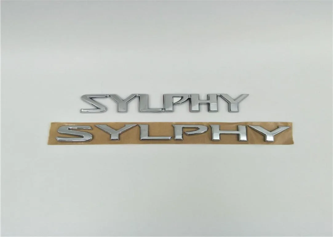 Für Nissan Sylphy Embleme Hinten Stamm Schwanz Logo Buchstaben Typenschild Auto Aufkleber2259574