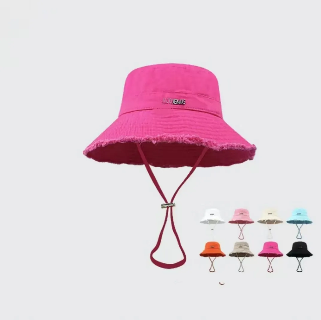 2023Cappelli da pescatore in nylon per donna e uomo 9 colori Cappello da pescatore da sole aderente unisex di buona qualità da donna di lusso da uomo taglia M