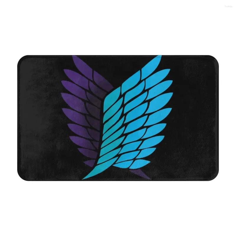 Carpets Titan Wings Of Freedom Doormat Rug Carpet Mat Footpad Bath Polyester Absorbent Entrance Kitchen Bedroom Washable Dust