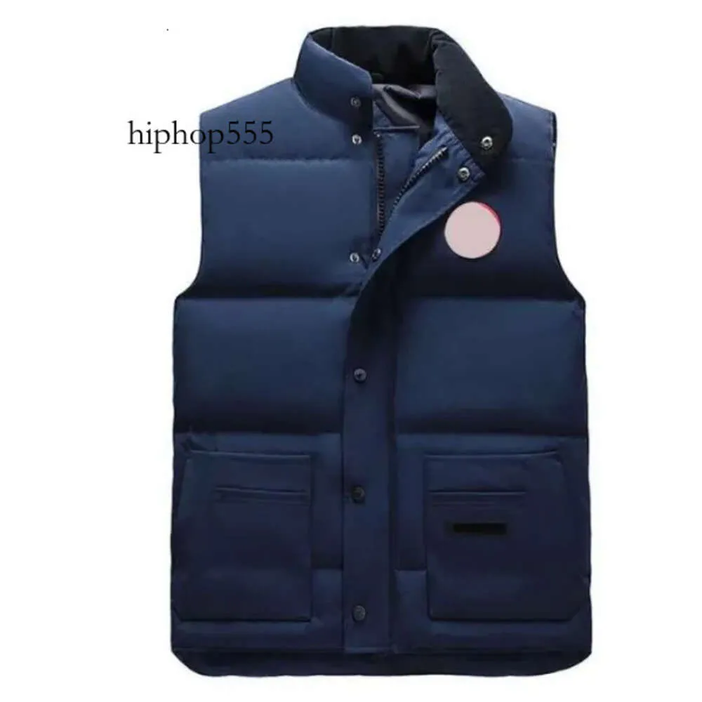 Veste canadienne Designer Vest Goose Vestes Parkas Zipper Badges Hommes Downs Casual Manteau Canadian Goose Vest Homme Femmes Manteau Goose Vest 9247