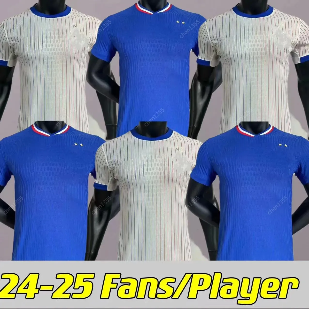 فرنسي الرياضة Mbappe Kante Benzema كرة القدم Jerseyseuro كأس المعجبين نسخة Griezmann Giroud Maillot de Foot Men Shirt Kits Varane Dembele
