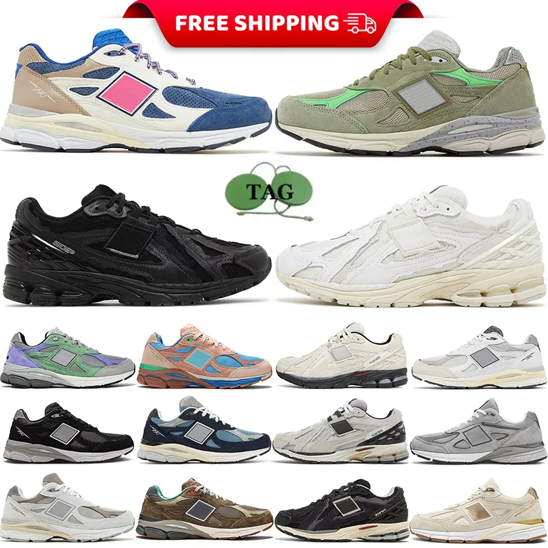 Gratis verzending Nieuwe Outdoor 990 V3 1906r loopschoenen voor heren dames designer sneakers Protection Pack zwart wit groen zeezout heren dames buitensporttrainers