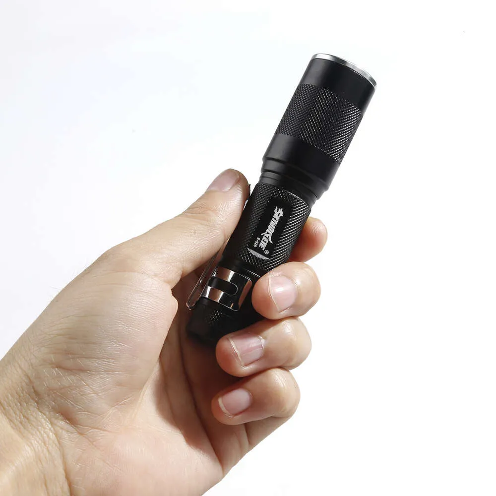 Hot Selling LED Telescopic Strong Light 3-Mode Mini Aluminum Alloy Outdoor Flashlight 487810