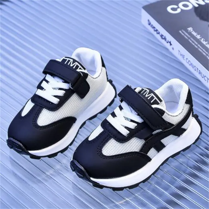 Mode Kinderen Jongens Meisjes High-top Sportschoenen Outdoor Kids Sportschoen Lace Up Mandarijn Eend Peuter Baby Sneakers