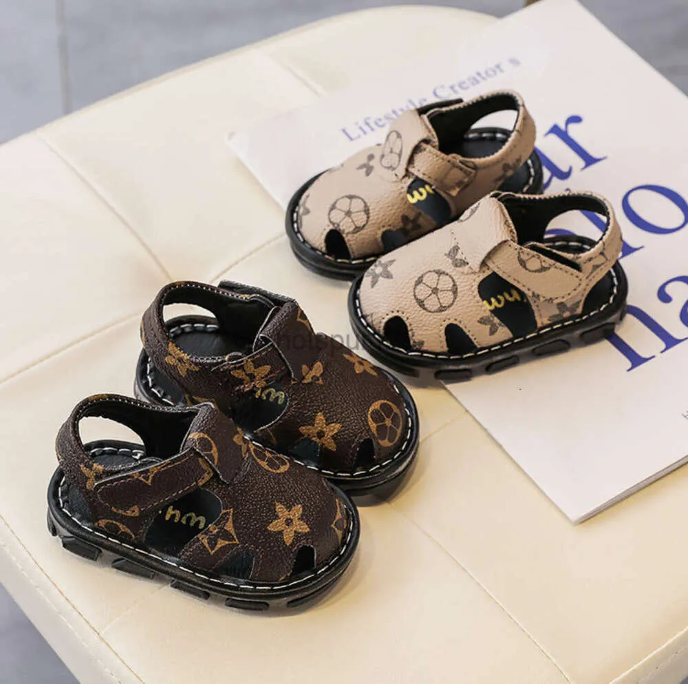 24 sandały urodzone małe chłopców moda letnie niemowlę dzieci miękkie buty łóżeczka