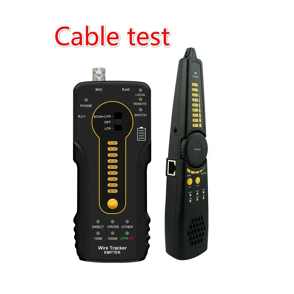 CT-66 Telefon Hattı KAT 6 LAN KABLO TAKİP KAYNA TESTİ TESTER TESTER Ağ Kablosu Test Aracı Yönlendirici Ağ Kablosu için