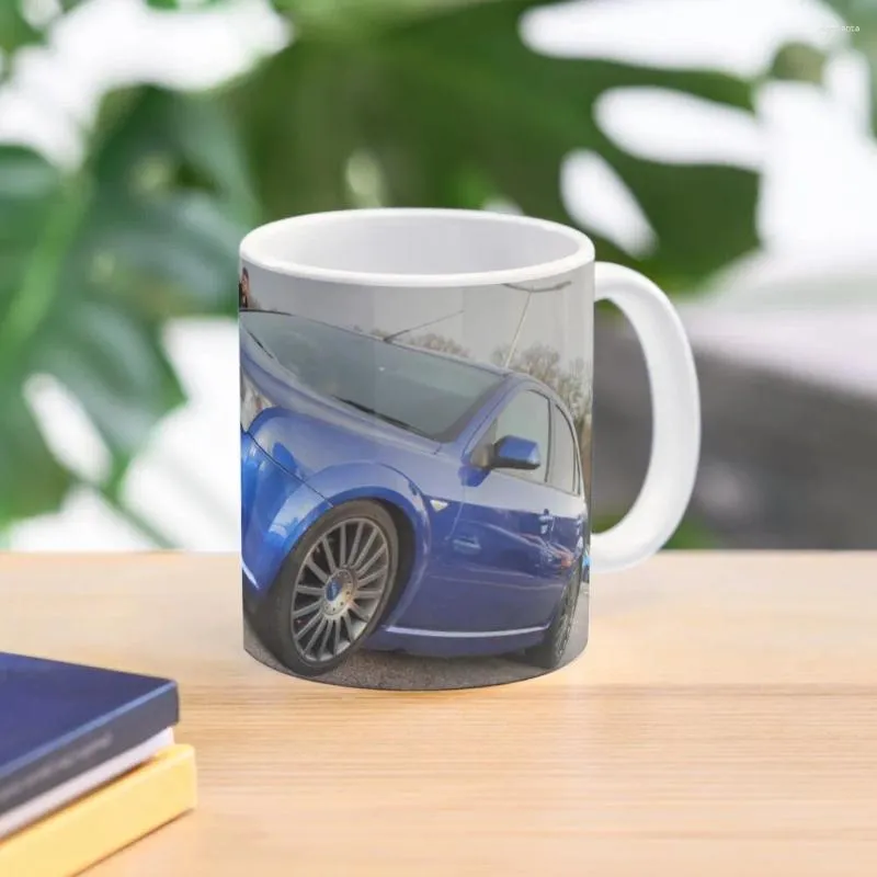 Muggar Blue Mondeo St Coffee Mug Thermo Cups for Coffe Tea anpassningsbara