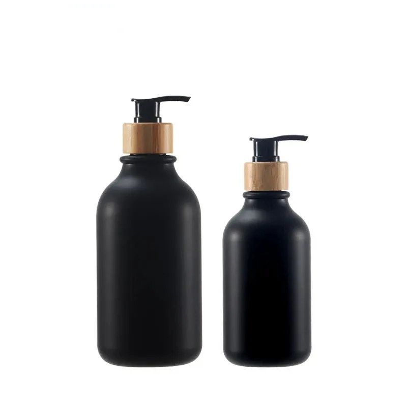 500 ml tvål dispenser flaska badrum schampo dusch gel flaska push typ återfyllbar tom glansig flaskkök tvål dispenser
