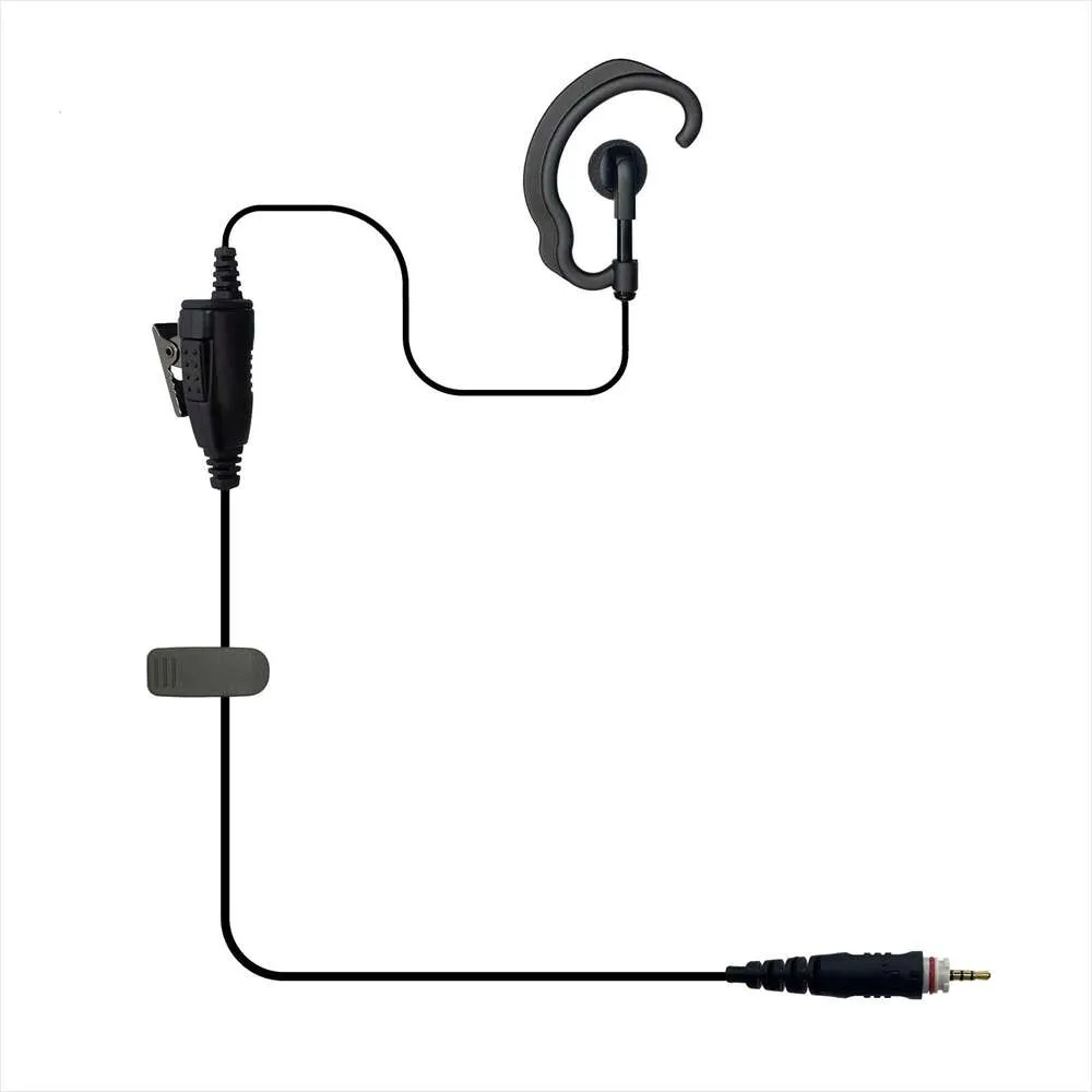 G Oorhaak Headset PTT Microfoon Oortelefoon Oortelefoon voor Motorola Clp1010e Clp446e Clpe Plus Clp1080e en Clp1083e Radio