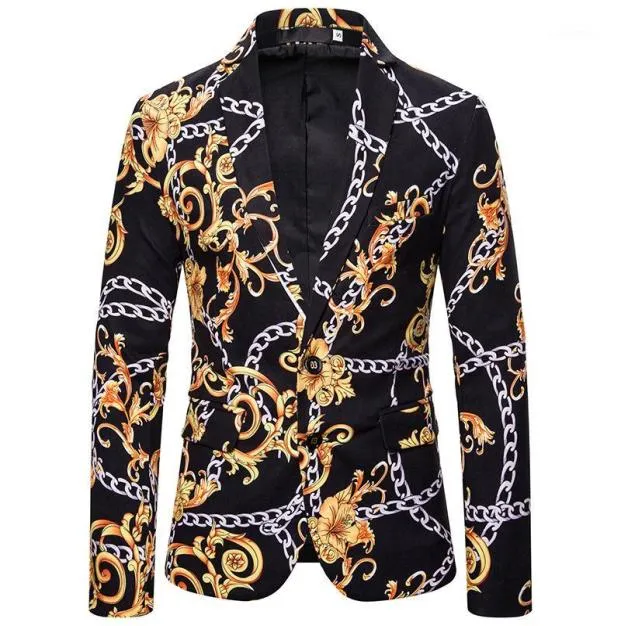 Men039s Trajes Blazers EE. UU. Tamaño Men039s Slim Fit Blazer Moda Fiesta de bodas Diseño único Dashiki Ropa africana masculina P7710688