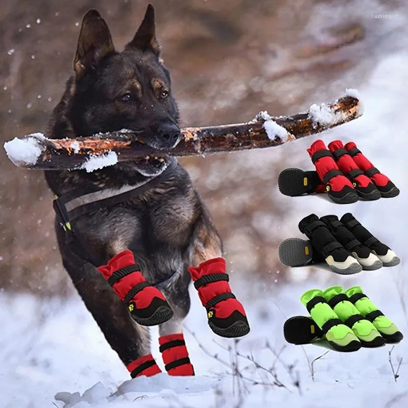 Одежда для собак, водонепроницаемая обувь, удлиненные и повышенные ботинки для больших собак, снежные чехлы для ног, товары для домашних животных