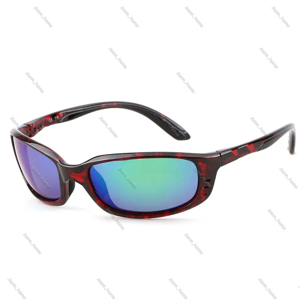 Luxe Costa-zonnebril Heren Designer-zonnebril Uv400-sportzonnebril voor dames Hoogwaardige polariserende lens Revo kleurgecoat Tr-90 siliconen frame 811